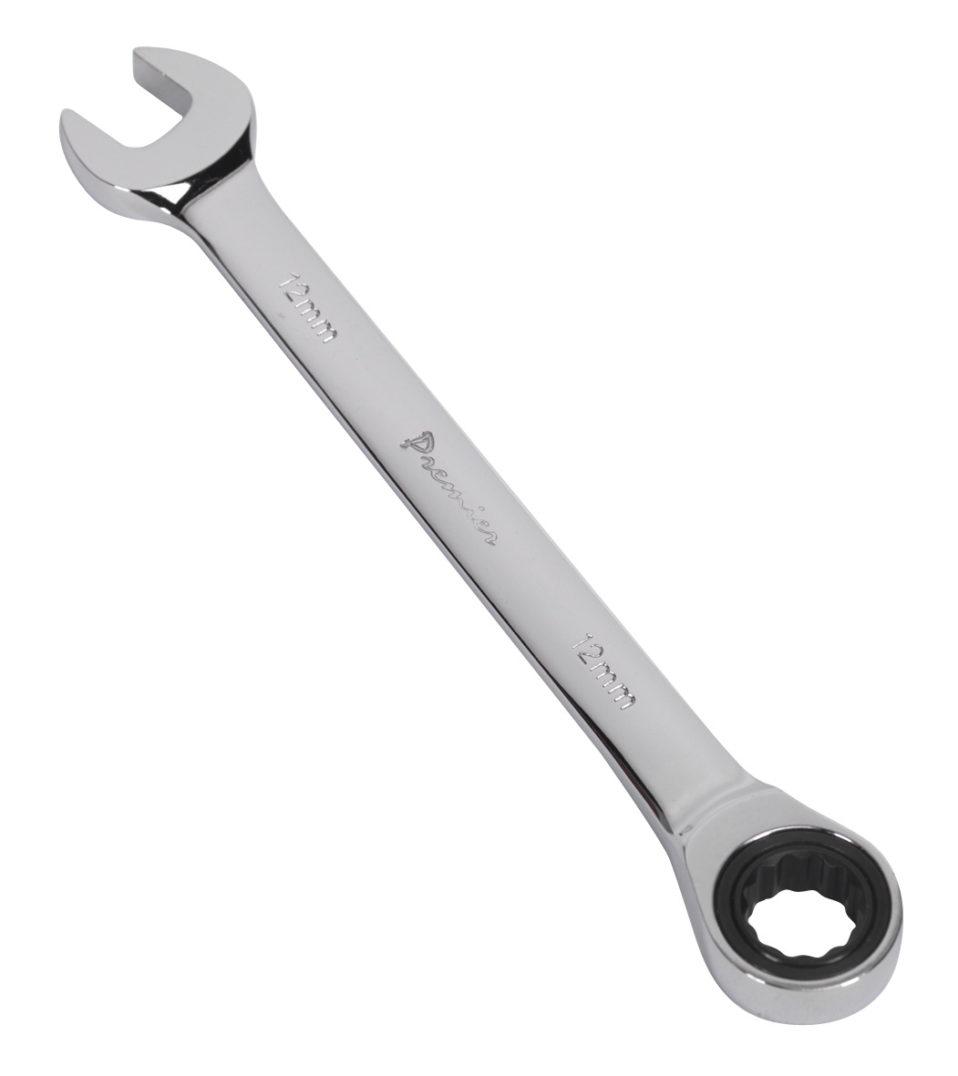 Sealey RCW12 Micro-Locking Ratchet Combination Wrench 12mm 72 Tooth