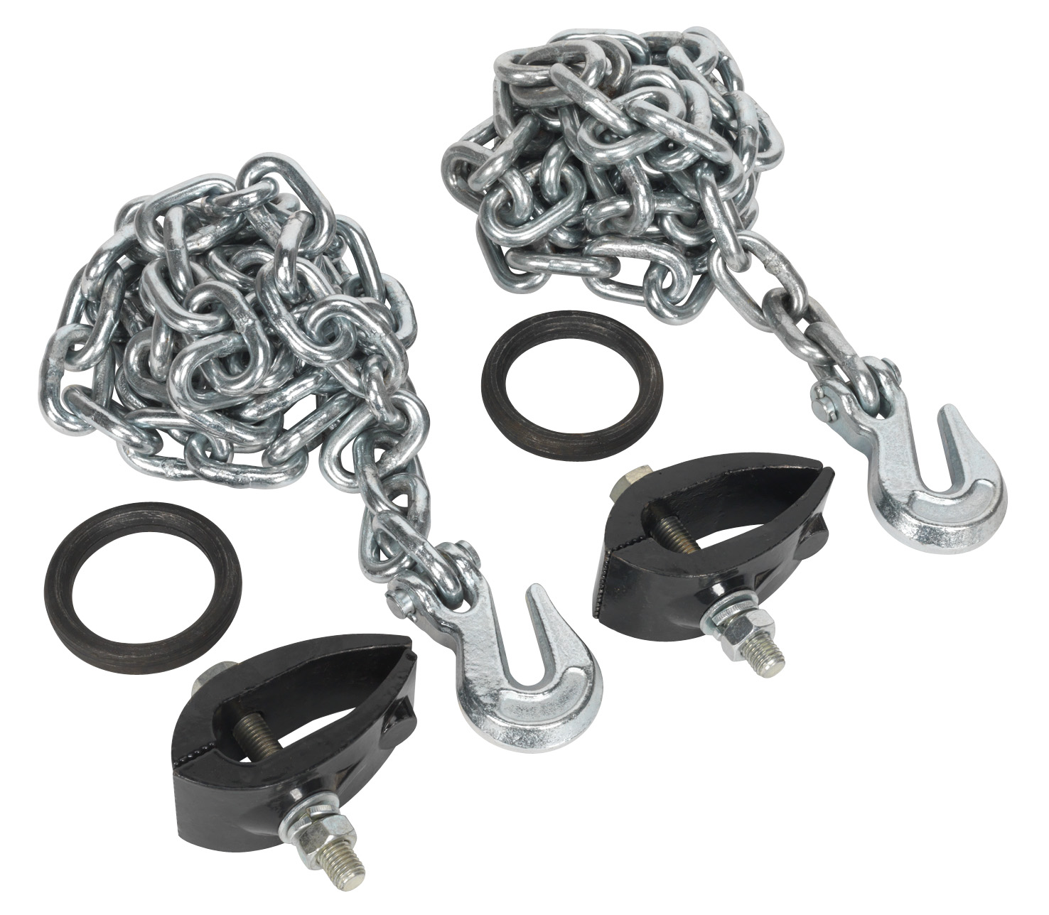 Sealey RE91/5/CK Chain Kit 2 x 1.5mtr Chains 2 Clamps