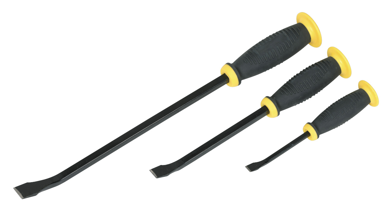 Sealey S0558 Prybar Set with Hammer Cap 3pc