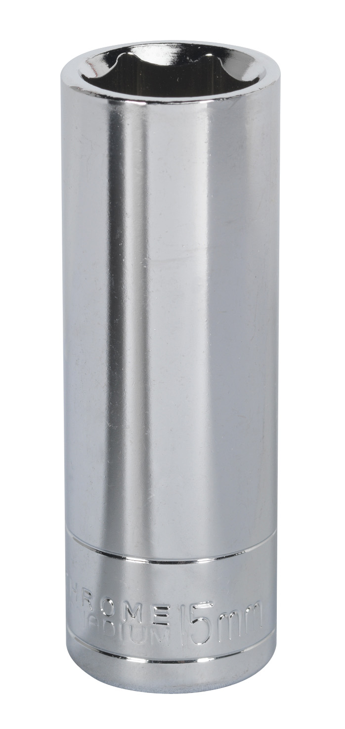 Sealey S0593 WallDrive Socket 15mm Deep 3/8"Sq Drive