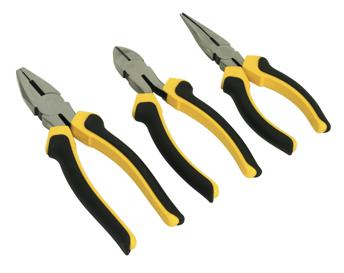 Sealey S0645 Comfort Grip Pliers Set 3pc