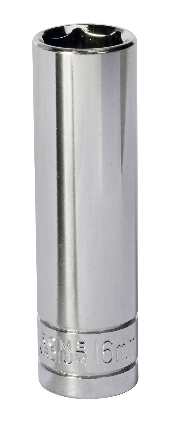 Sealey S0672 WallDrive Socket 16mm Deep 1/2"Sq Drive