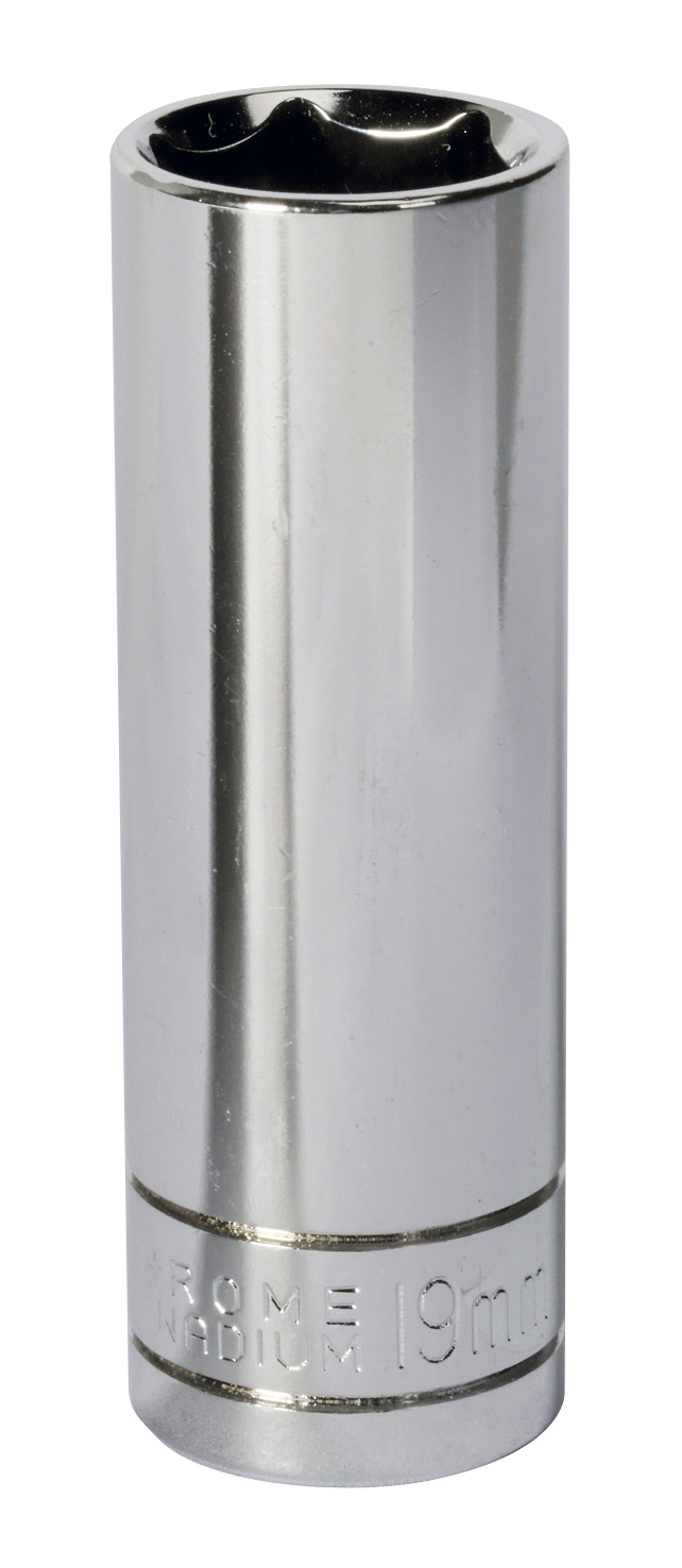 Sealey S0675 WallDrive Socket 19mm Deep 1/2"Sq Drive