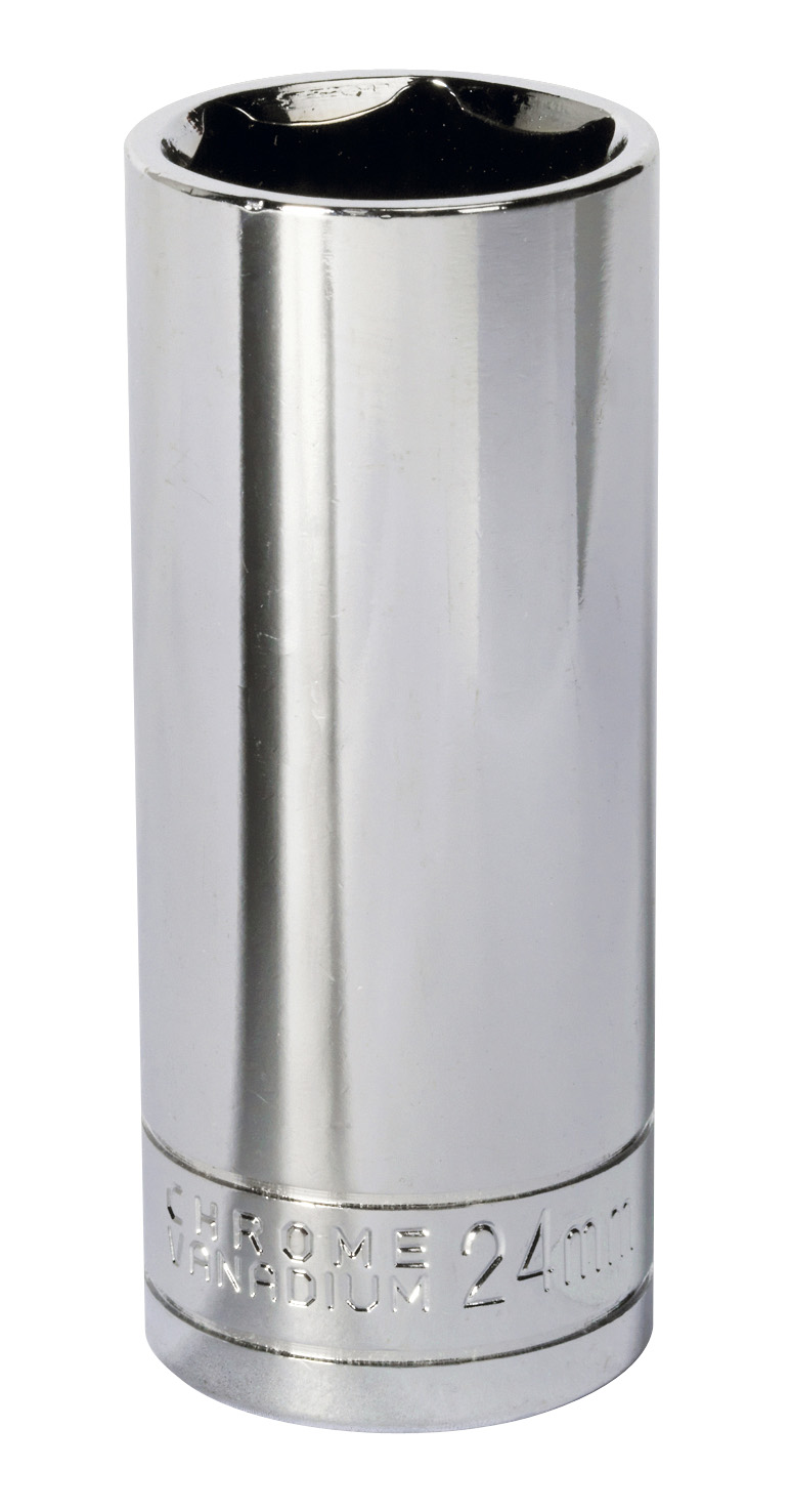 Sealey S0679 WallDrive Socket 24mm Deep 1/2"Sq Drive