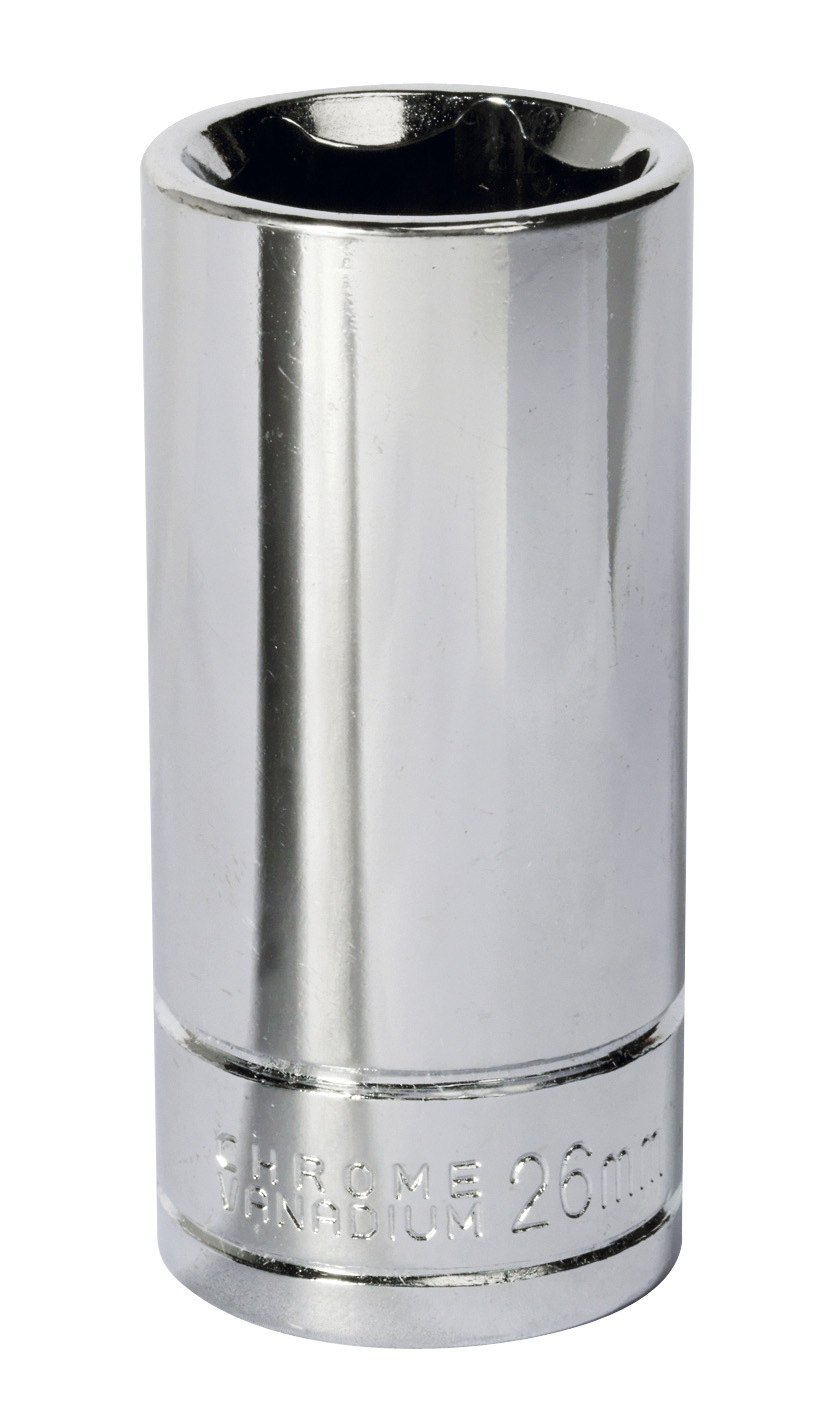 Sealey S0680 WallDrive Socket 26mm Deep 1/2"Sq Drive