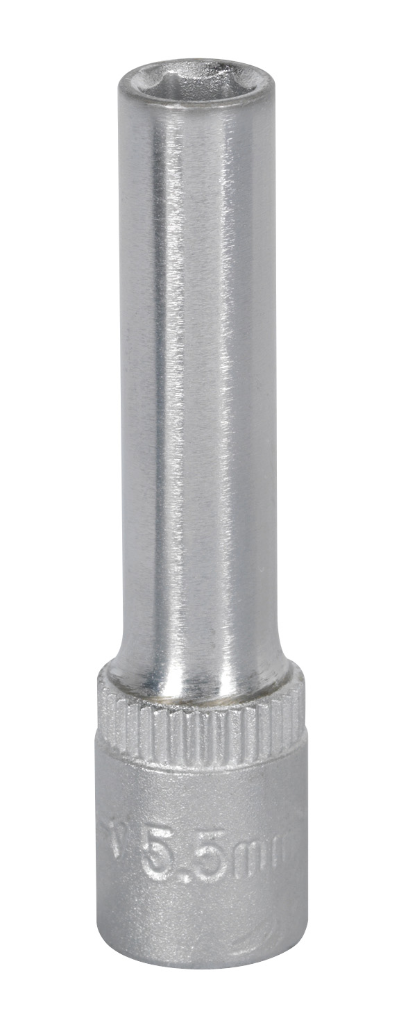 Sealey S14055D WallDrive Socket 5.5mm Deep 1/4"Sq Drive