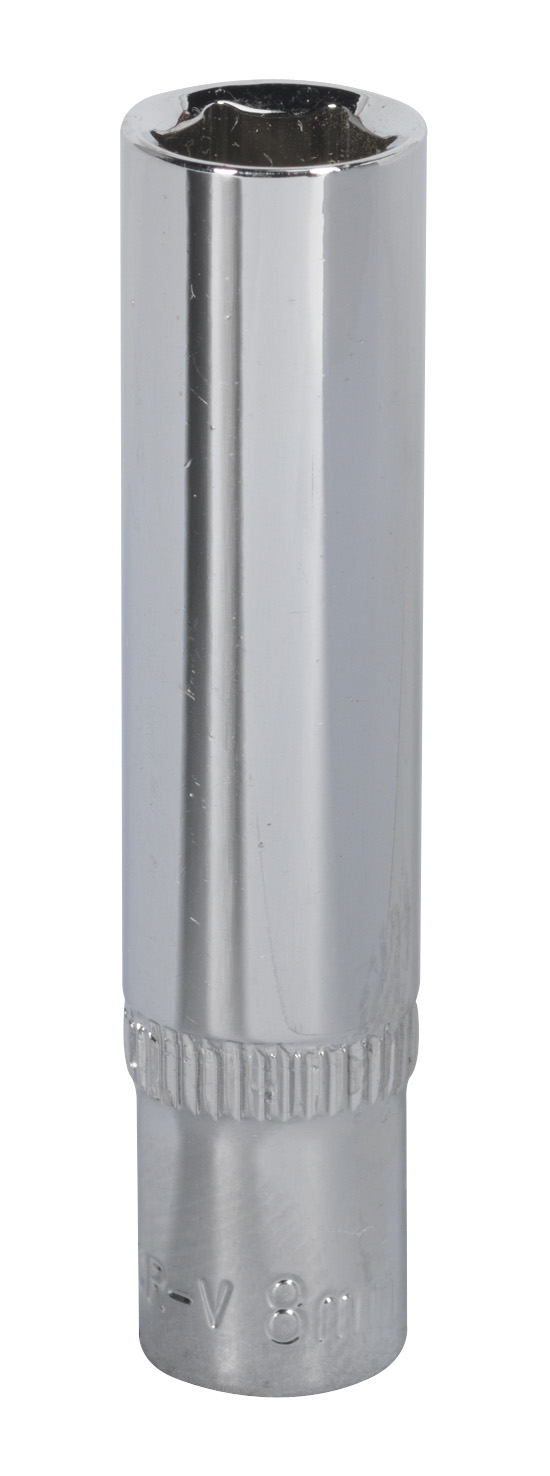 Sealey S1408D WallDrive Socket 8mm Deep 1/4"Sq Drive