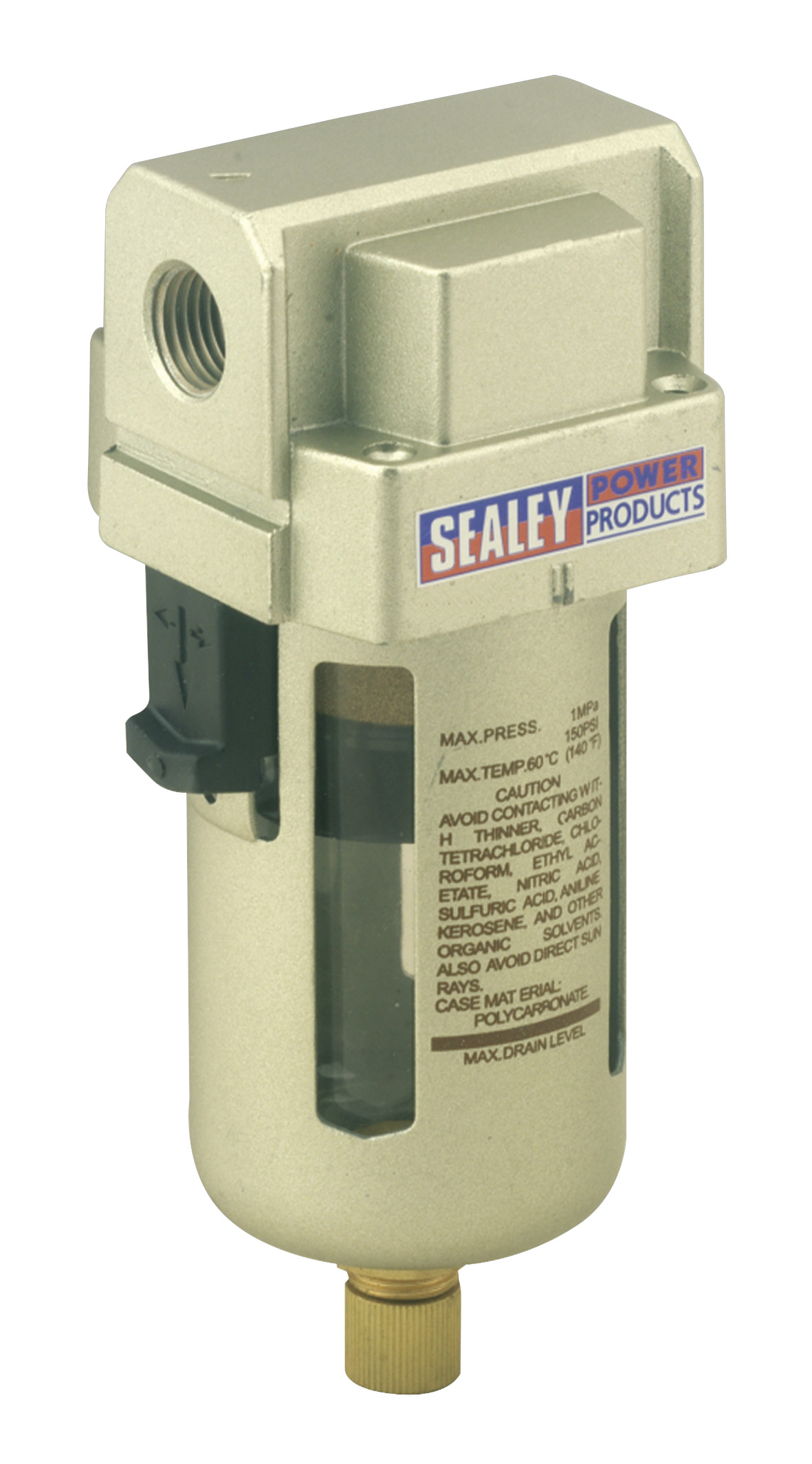 Sealey SA106F Air Filter Max Air Flow 53cfm