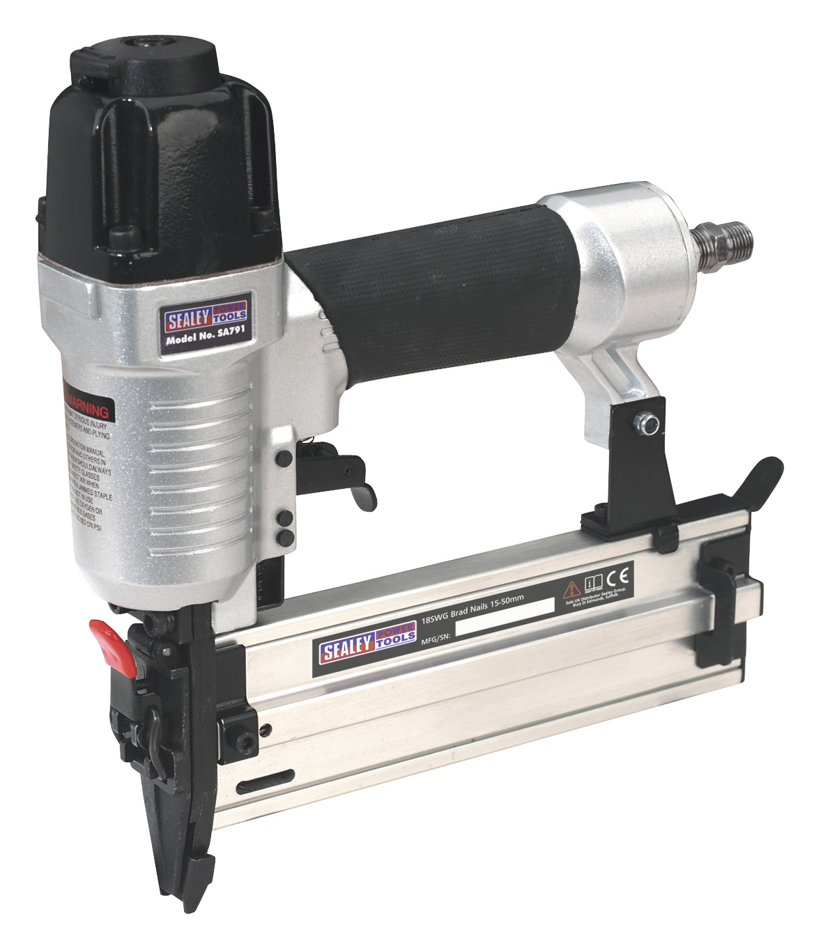 Sealey SA791 Air Nail Gun 15-50mm Capacity