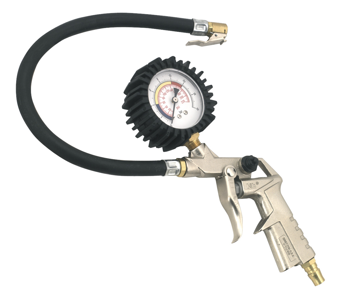 Sealey SA924 Tyre Inflation Gauge Clip-On Type