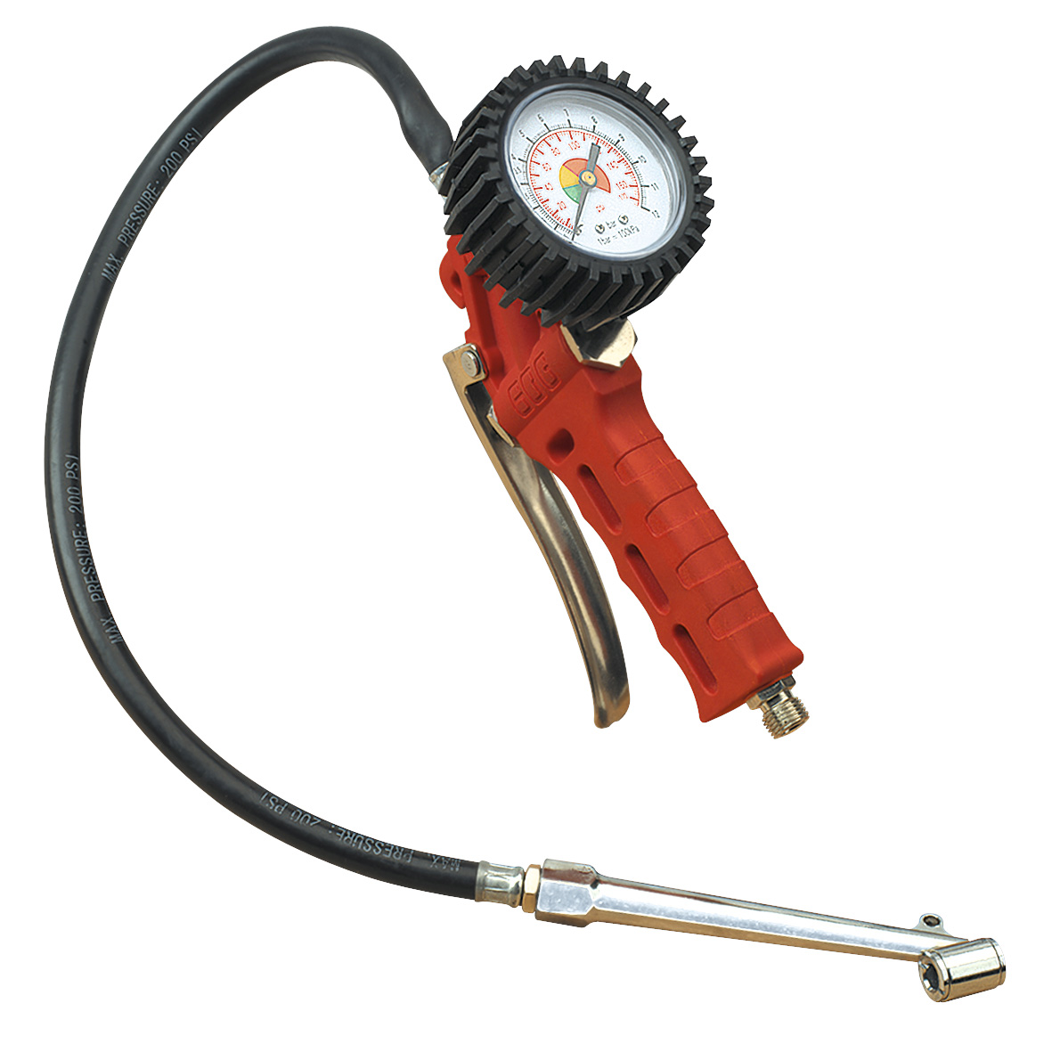 Sealey SA9312 Professional Airline Gauge with Push-On Connector