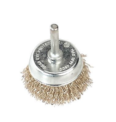 Sealey SCB50 Wire Cup Brush 50mm with 6mm Shaft