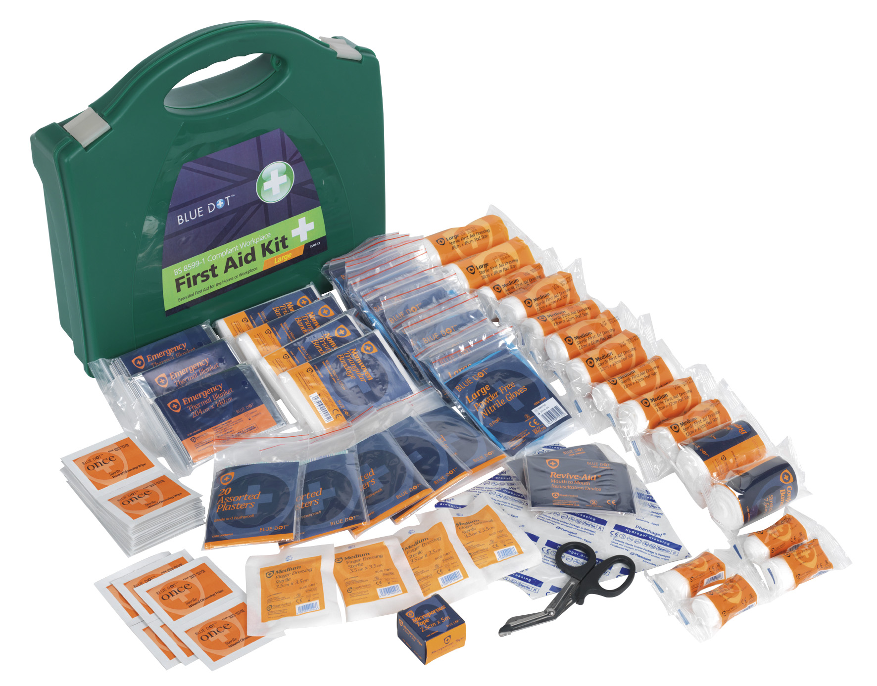 Sealey SFA01L First Aid Kit Large - BS-8599-1 Compliant