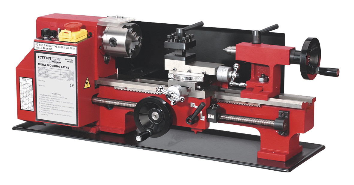 Sealey SM3002 Metal Working Lathe 300mm Between Centres