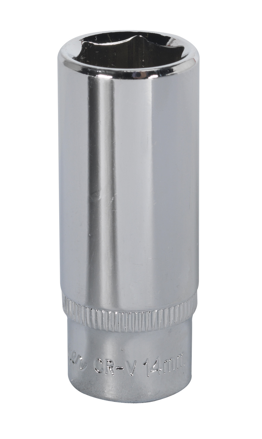Sealey SP1414D WallDrive&#xAE; Socket 14mm Deep 1/4"Sq Drive Fully Polished