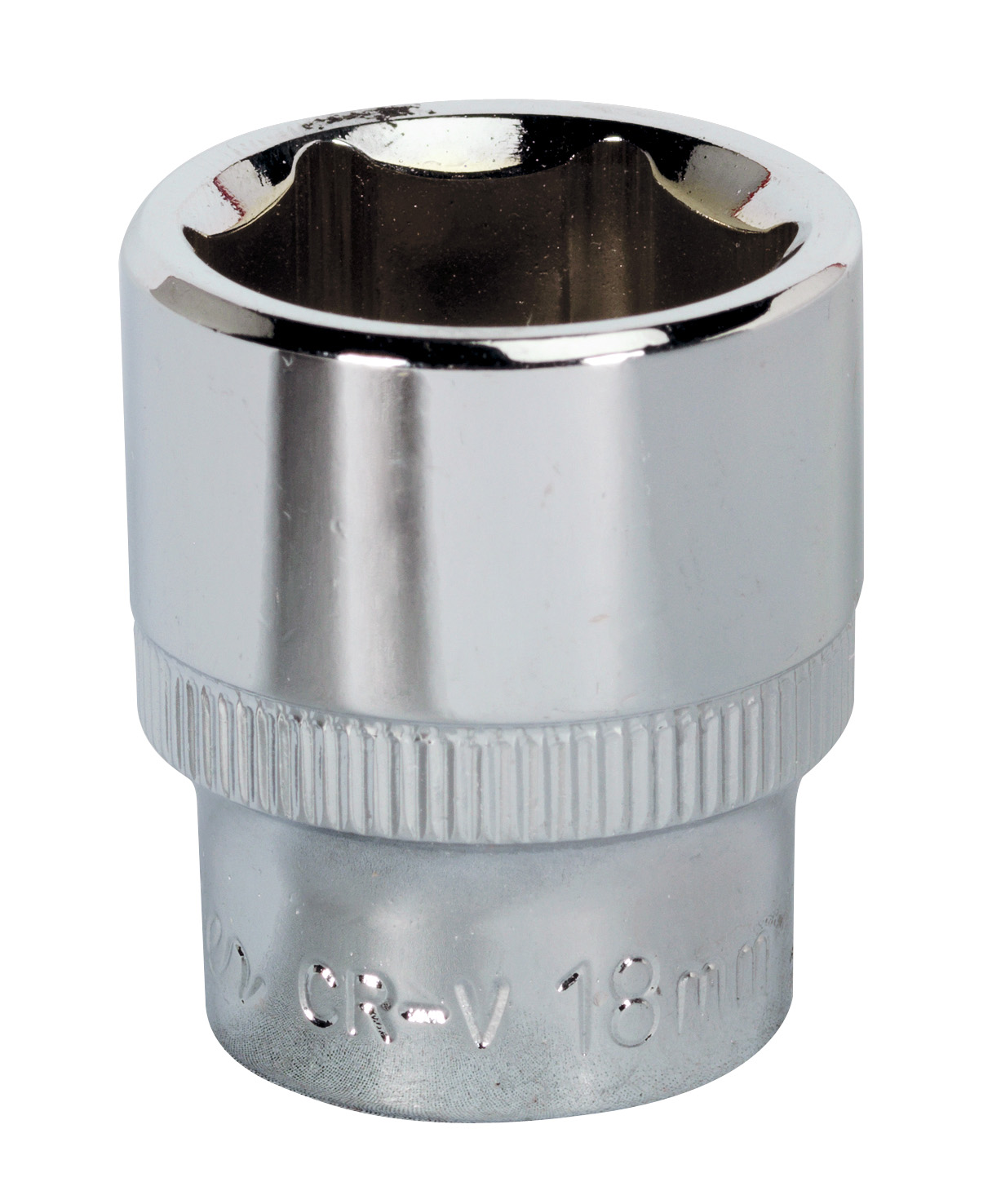 Sealey SP3818 WallDrive&#xAE; Socket 18mm 3/8"Sq Drive Fully Polished