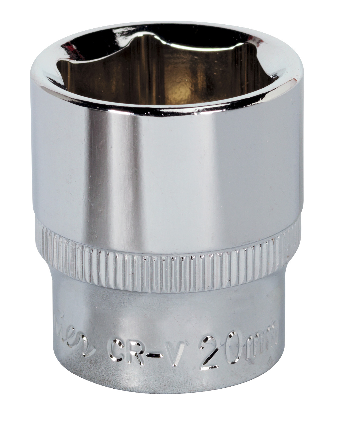 Sealey SP3820 WallDrive&#xAE; Socket 20mm 3/8"Sq Drive Fully Polished