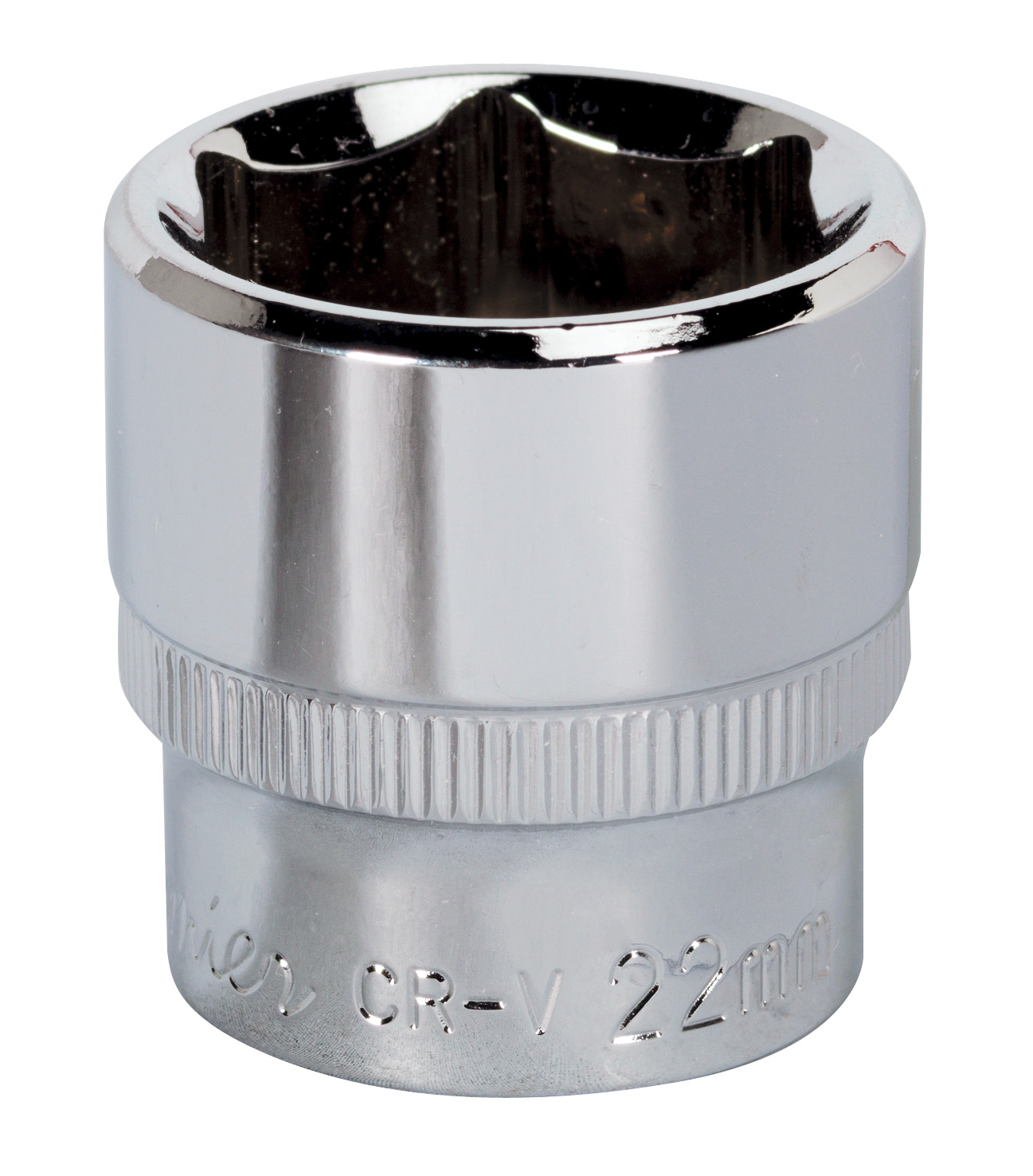 Sealey SP3822 WallDrive&#xAE; Socket 22mm 3/8"Sq Drive Fully Polished