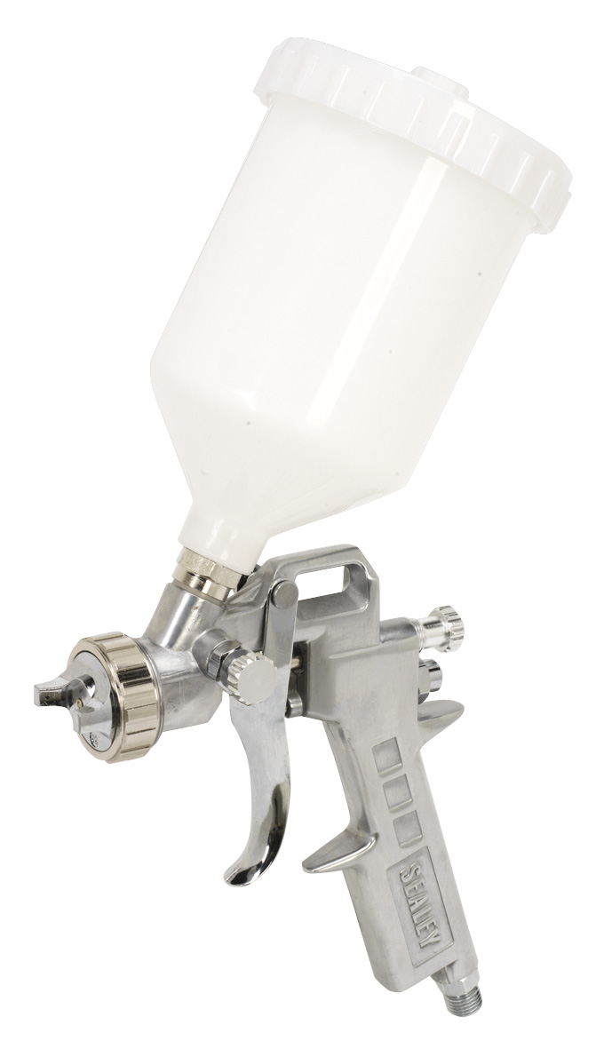 Sealey SSG502 Spray Gun Gravity Feed 1.8mm Set Up