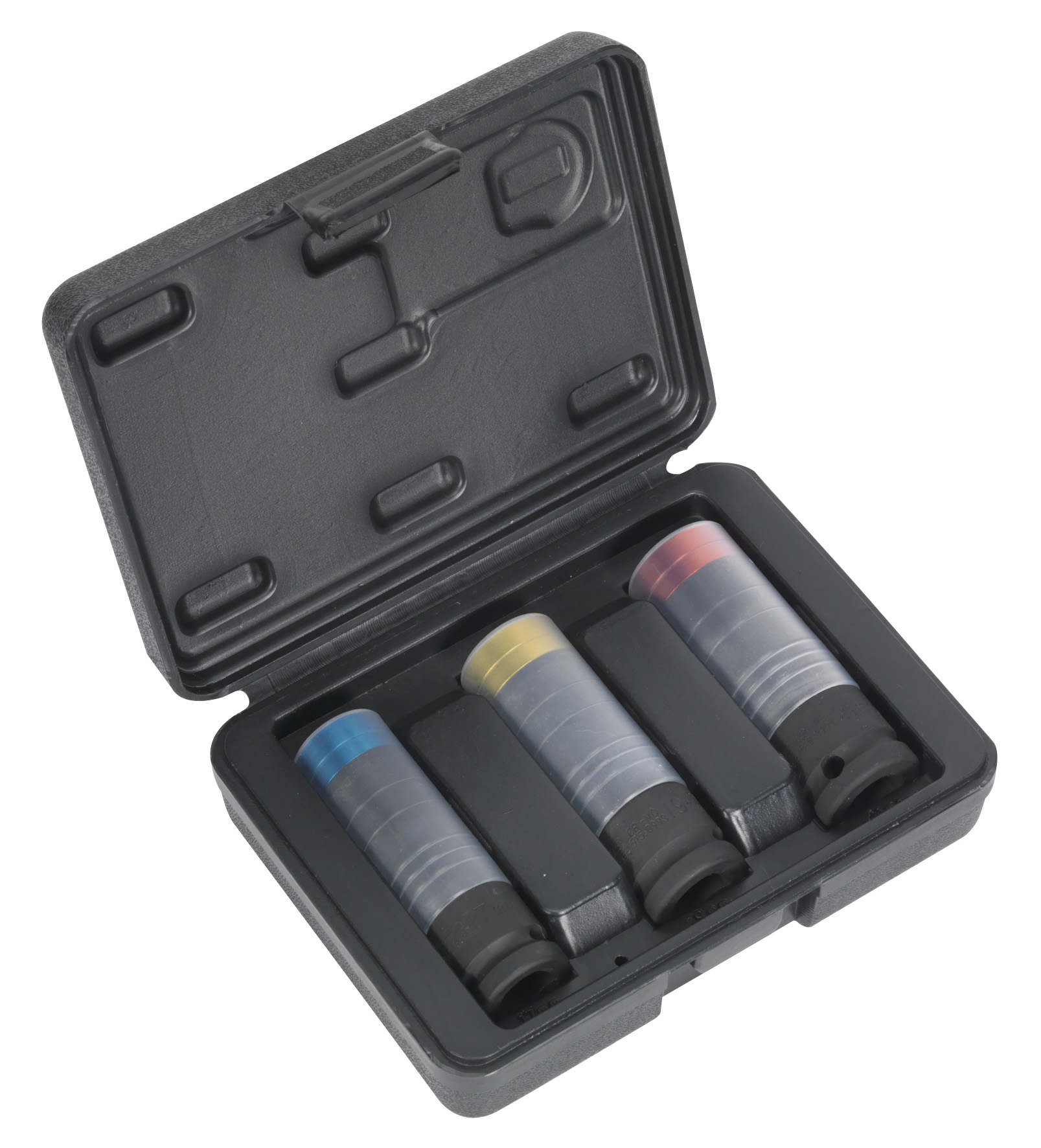 Sealey SX039 Alloy Wheel Ultra-Power Impact Socket Set 3pc 1/2"Sq Drive