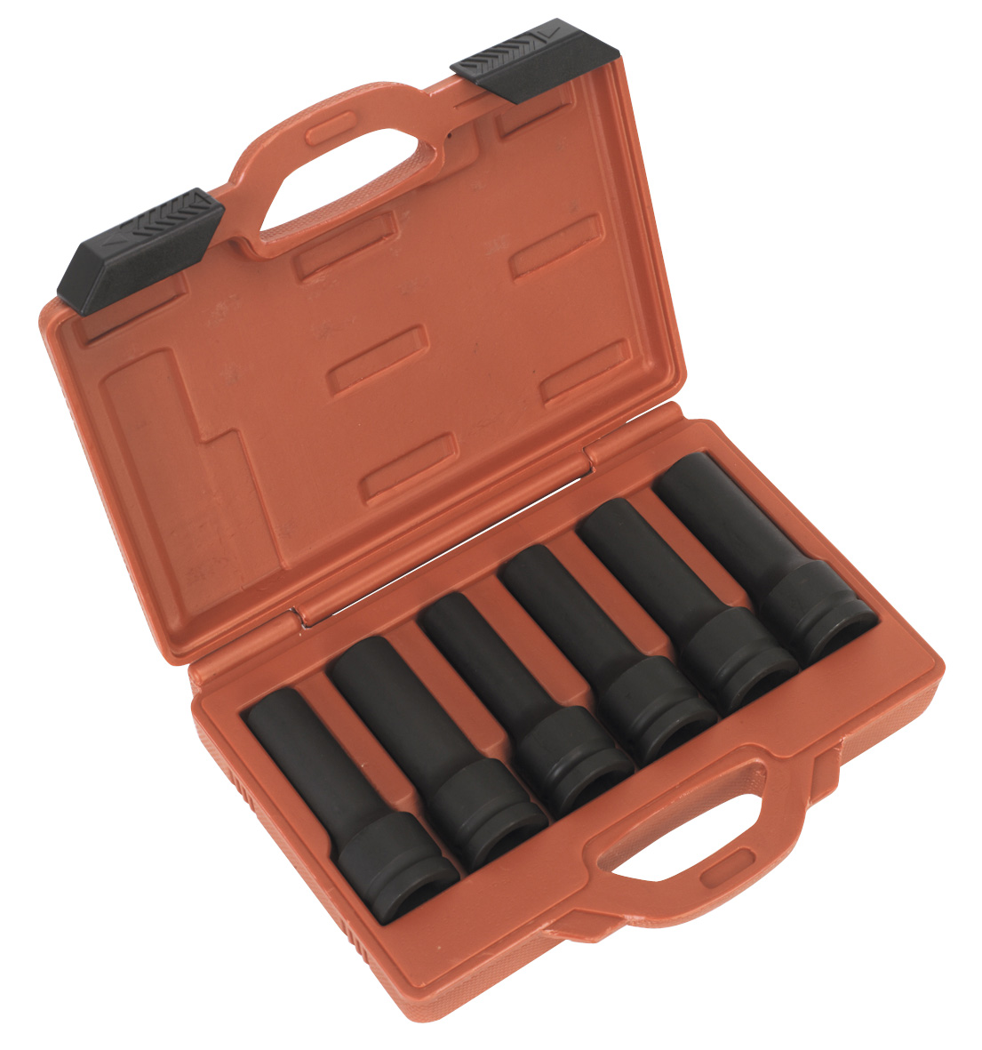 Sealey SX099 Impact 12-Point & TRX-Star Female Deep Socket Set 3/4"Sq Drive 6pc