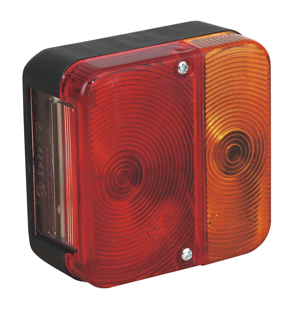 Sealey TB18 Rear Square Lamp Cluster 12V with Bulbs