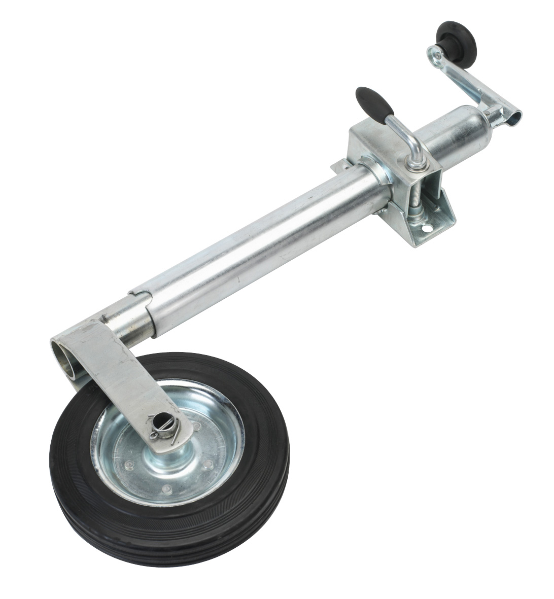 Sealey TB37 Jockey Wheel & Clamp &oslash;48mm - 200mm Solid Wheel