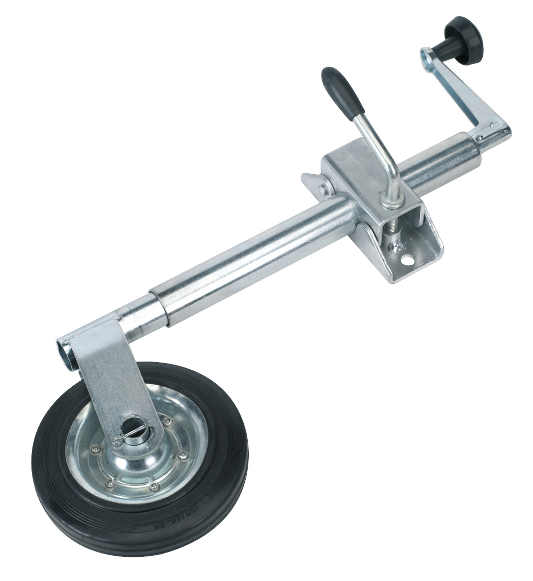 Sealey TB371 Jockey Wheel & Clamp &oslash;35mm - 150mm Solid Wheel