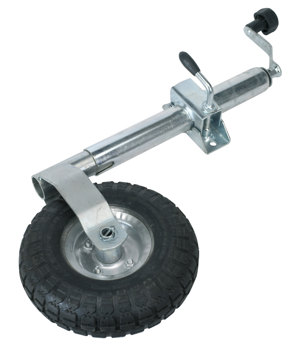Sealey TB372 Jockey Wheel & Clamp &oslash;42mm - 260mm Pneumatic Wheel