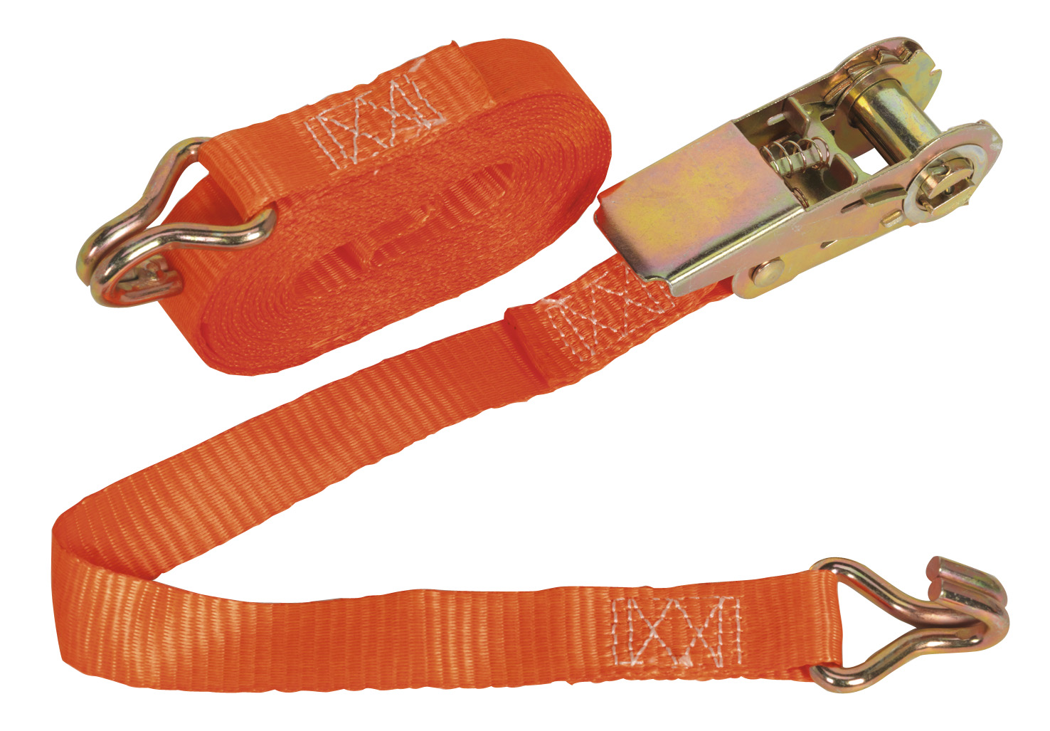 Sealey TD0845J Ratchet Tie Down 25mm x 4.5mtr Polyester Webbing 800kg Load Test