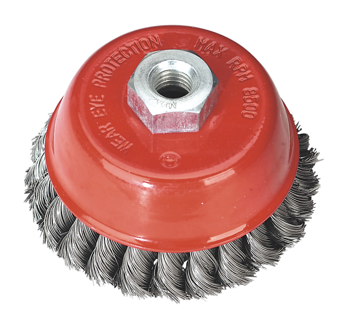 Sealey TKCB100 Twist Knot Cup Brush 100mm M14