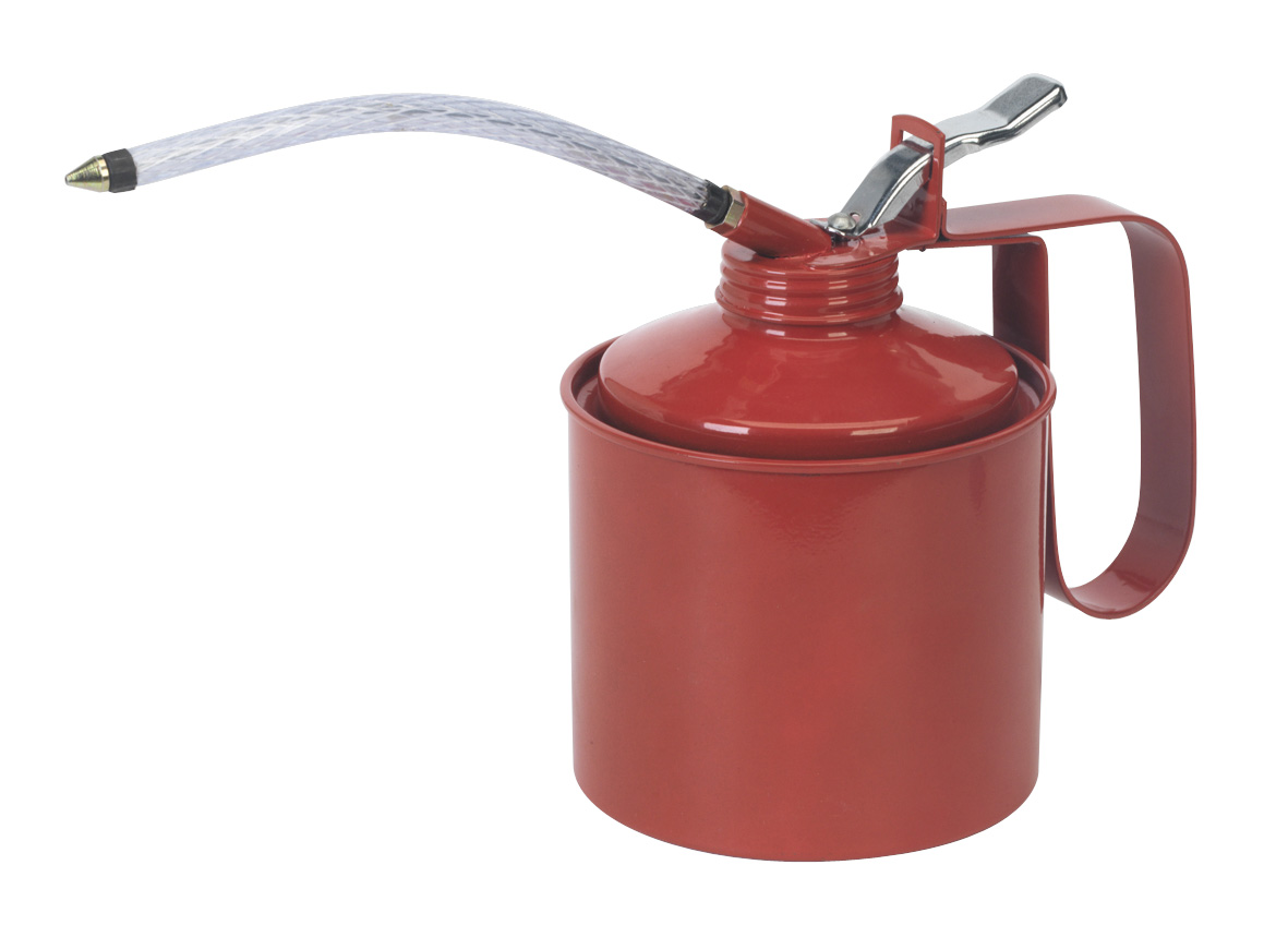 Sealey TP1000 Metal Oil Can Flexi Spout 1000ml