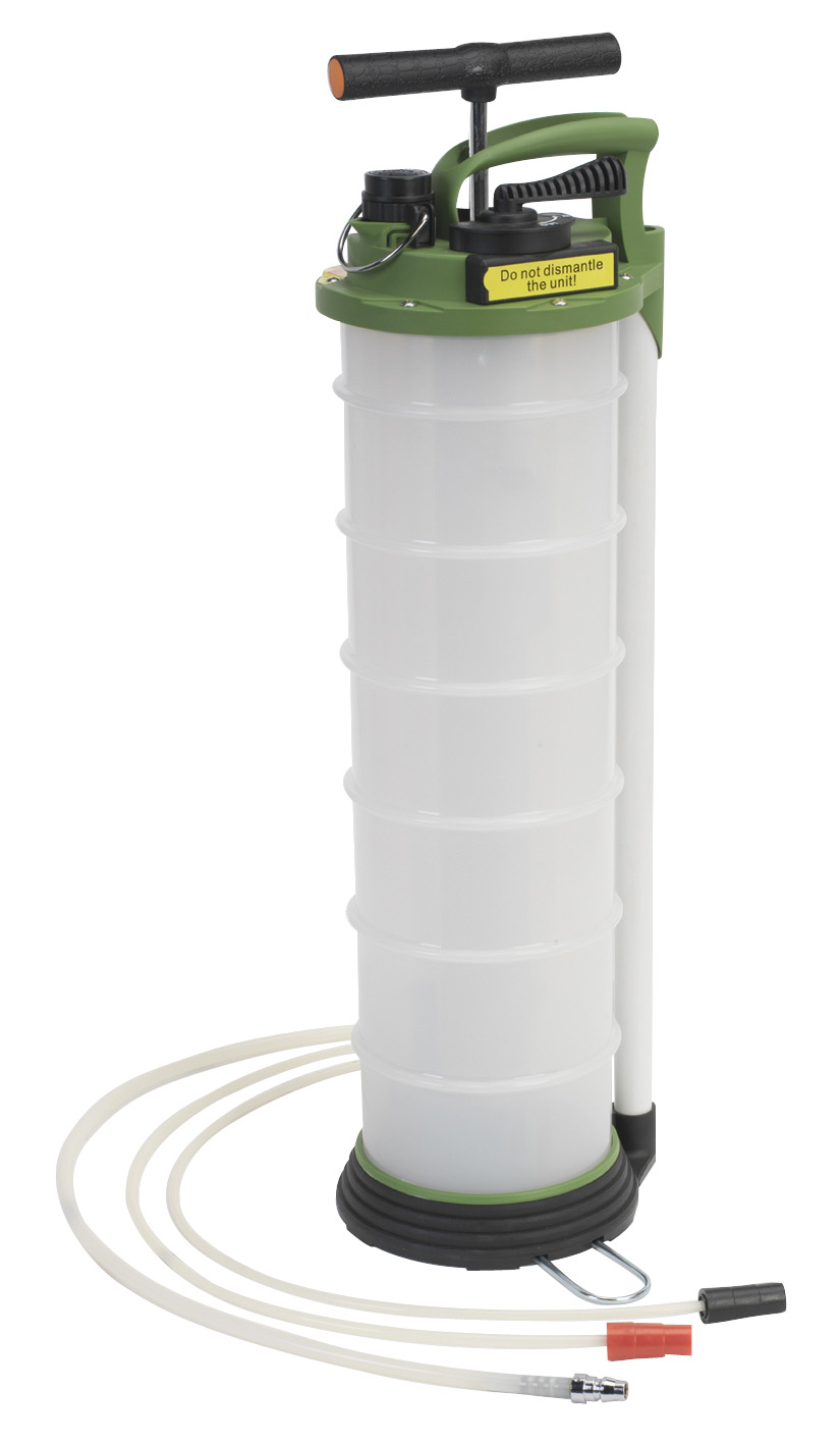 Sealey TP6905 Vacuum Oil & Fluid Extractor & Discharge 6ltr