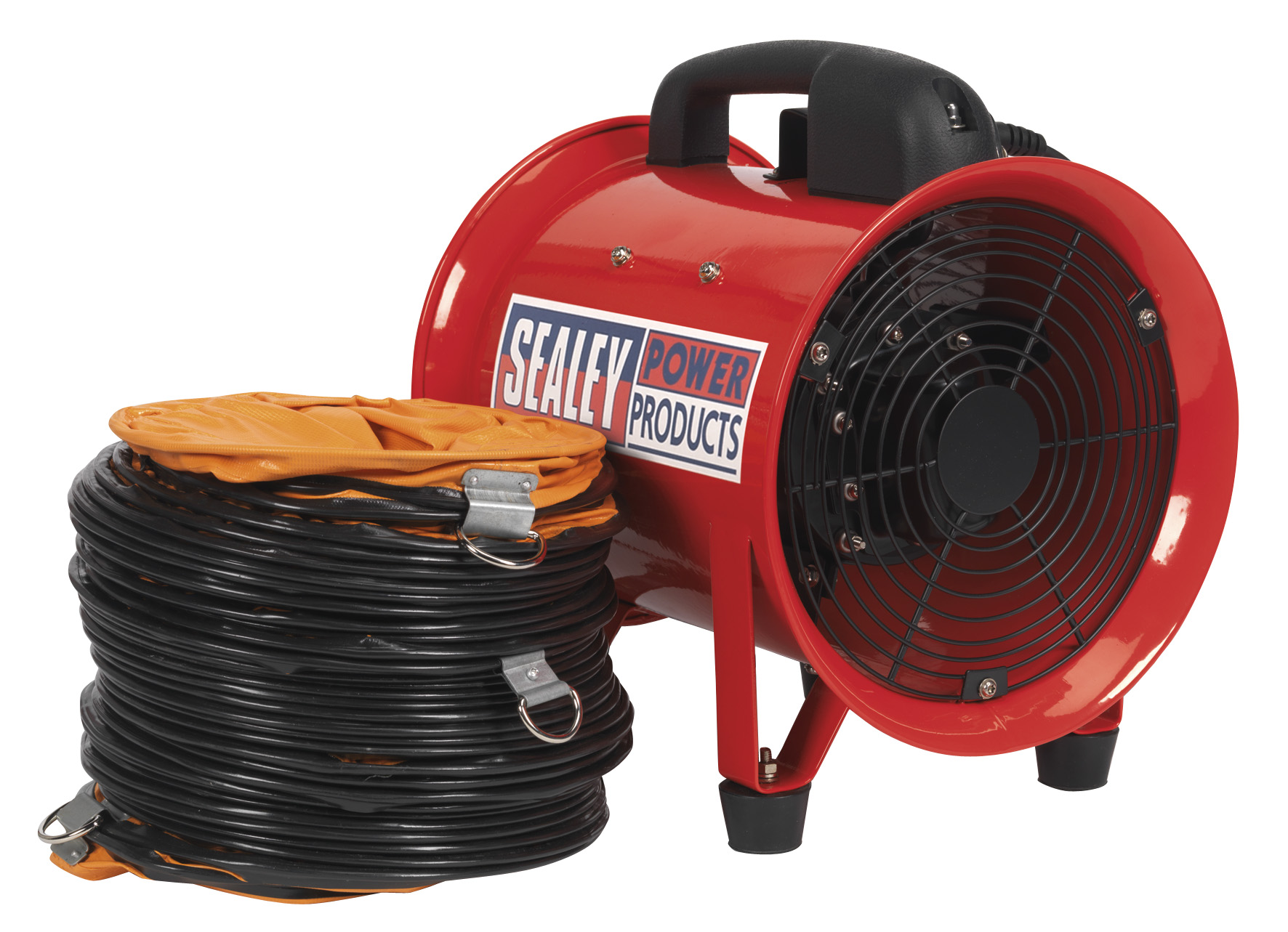 Sealey VEN200 Portable Ventilator ø200mm with 5mtr Ducting