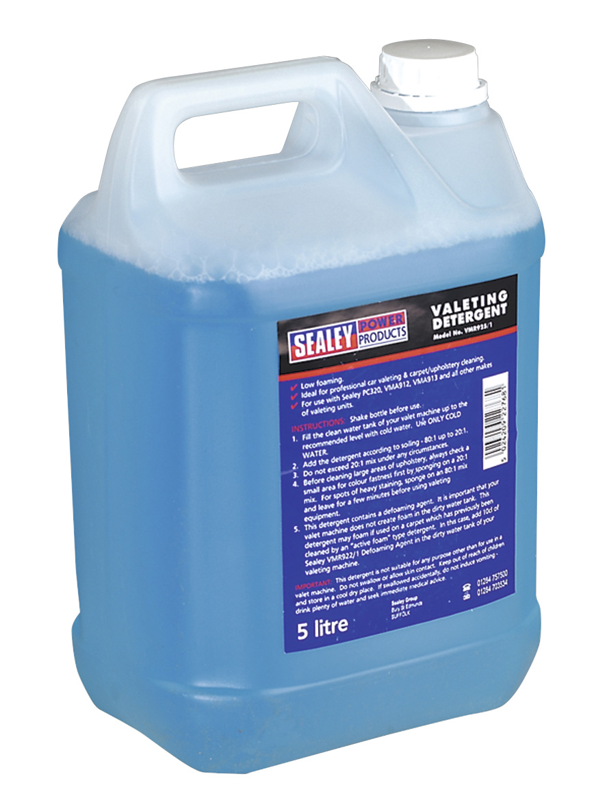 Sealey VMR925S Carpet/Upholstery Detergent 5ltr