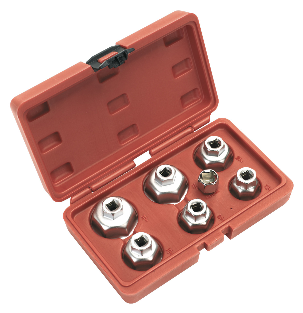 Sealey VS7008 Oil Filter Cap Wrench Set 7pc