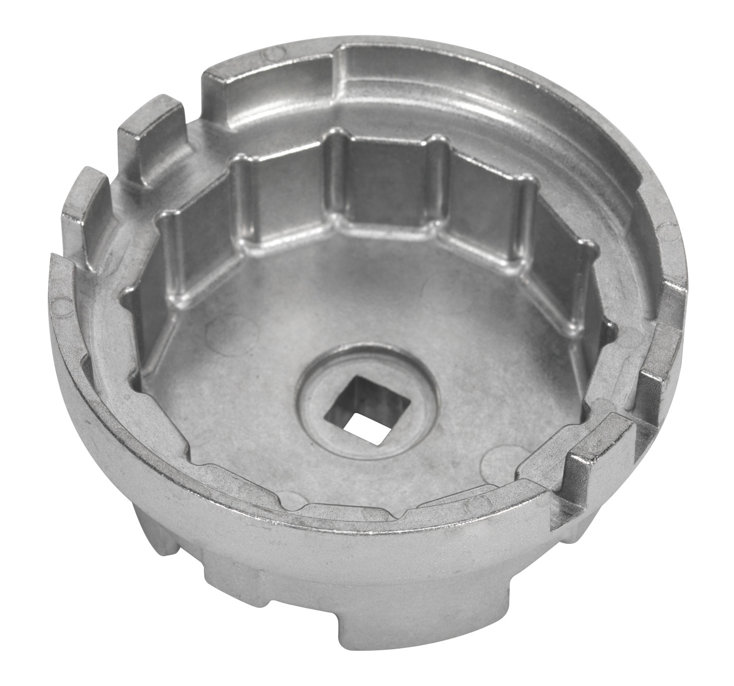 Sealey VS7113 Oil Filter Cap Wrench &oslash;74.5mm x 14 Flutes - Mercedes-Benz
