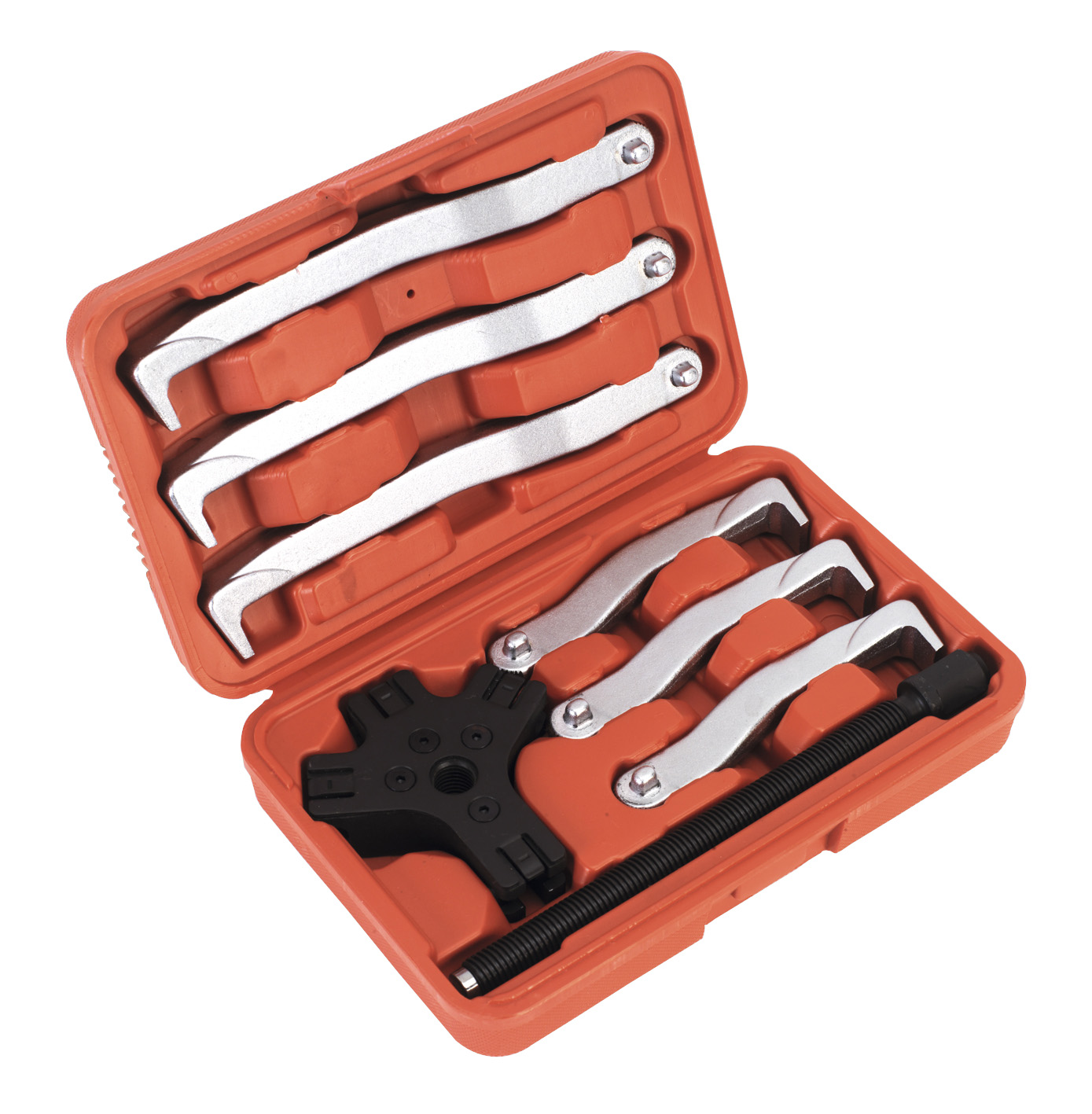 Sealey VS83 Fast Action Twin-Triple Leg Reversible Puller Set 150 & 220mm