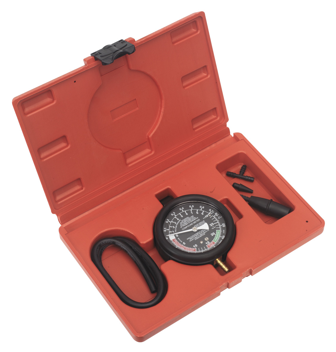 Sealey VSE952 Vacuum & Fuel Pump Pressure Test Gauge Set