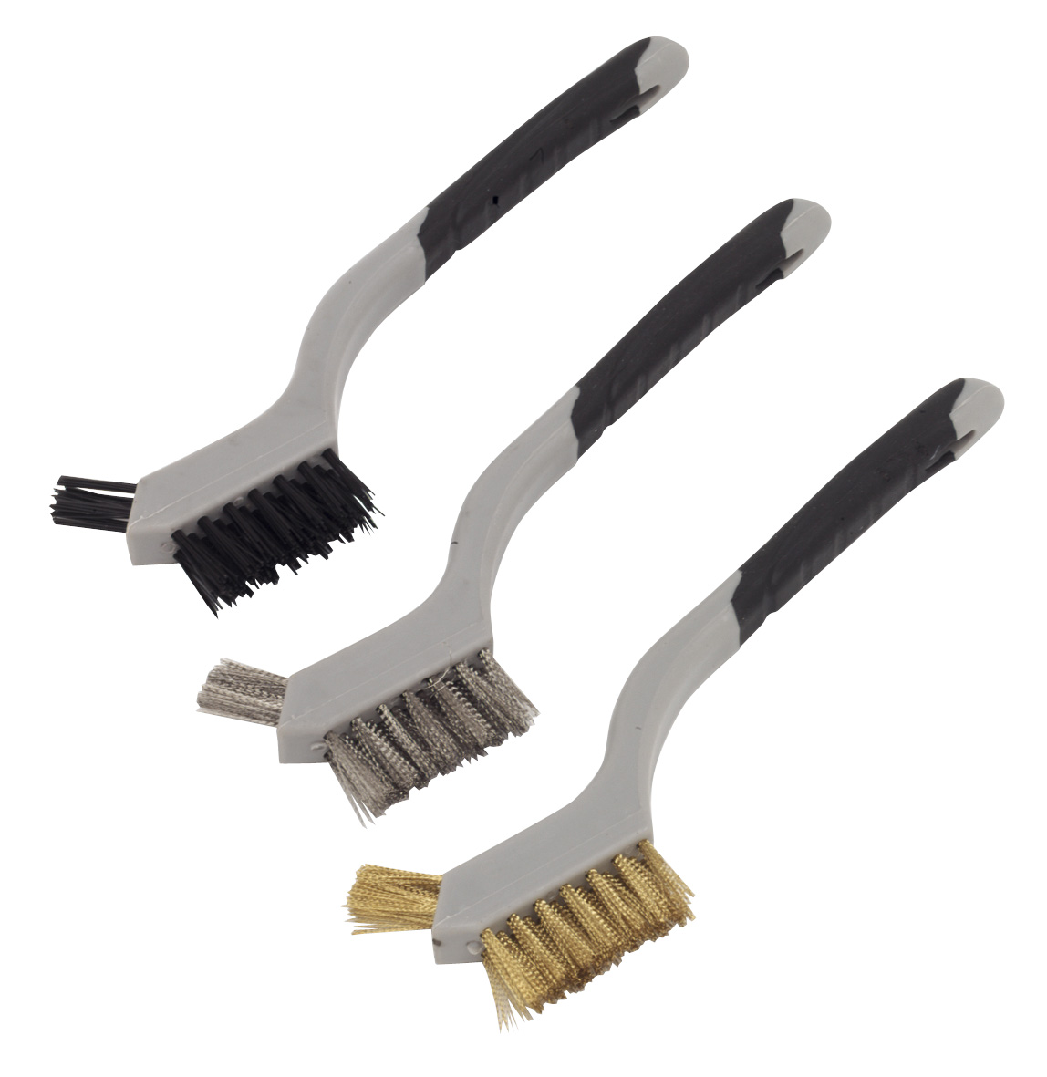 Sealey WB100 Wire Brush Set 3pc Miniature