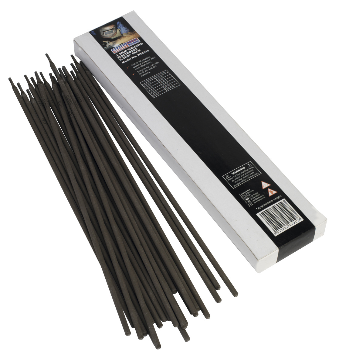 Sealey WE2532 Welding Electrodes 3.2mm 2.5kg Pack