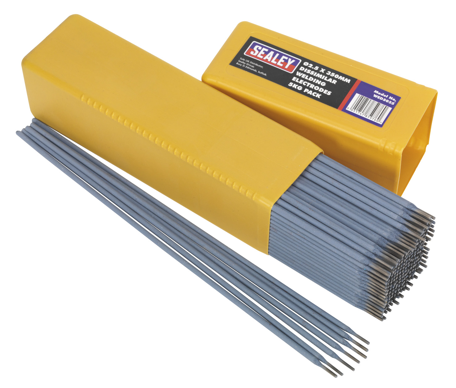 Sealey WED5025 Welding Electrodes Dissimilar &oslash;2.5 x 350mm 5kg Pack