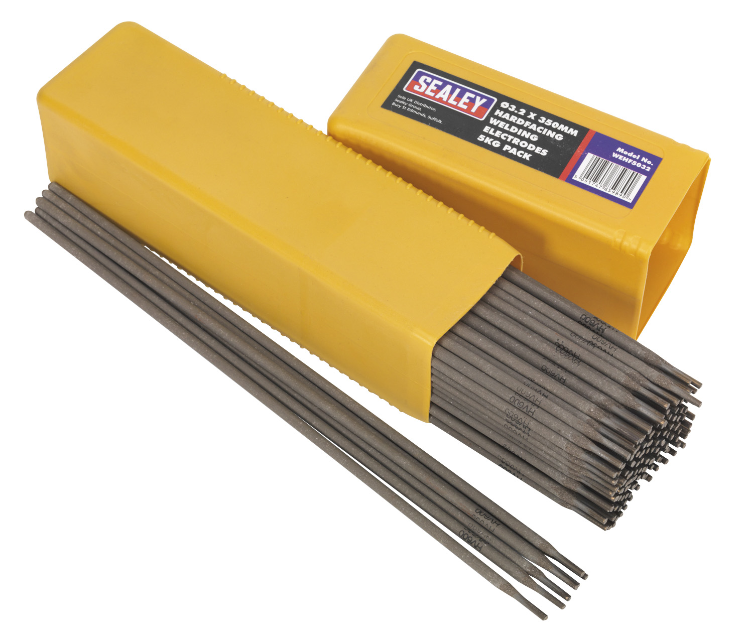 Sealey WEHF5032 Welding Electrodes Hardfacing &oslash;3.2 x 350mm 5kg Pack