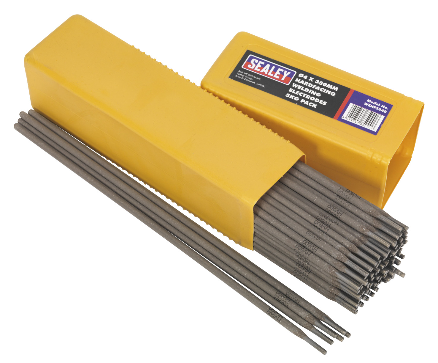 Sealey WEHF5040 Welding Electrodes Hardfacing &oslash;4 x 350mm 5kg Pack