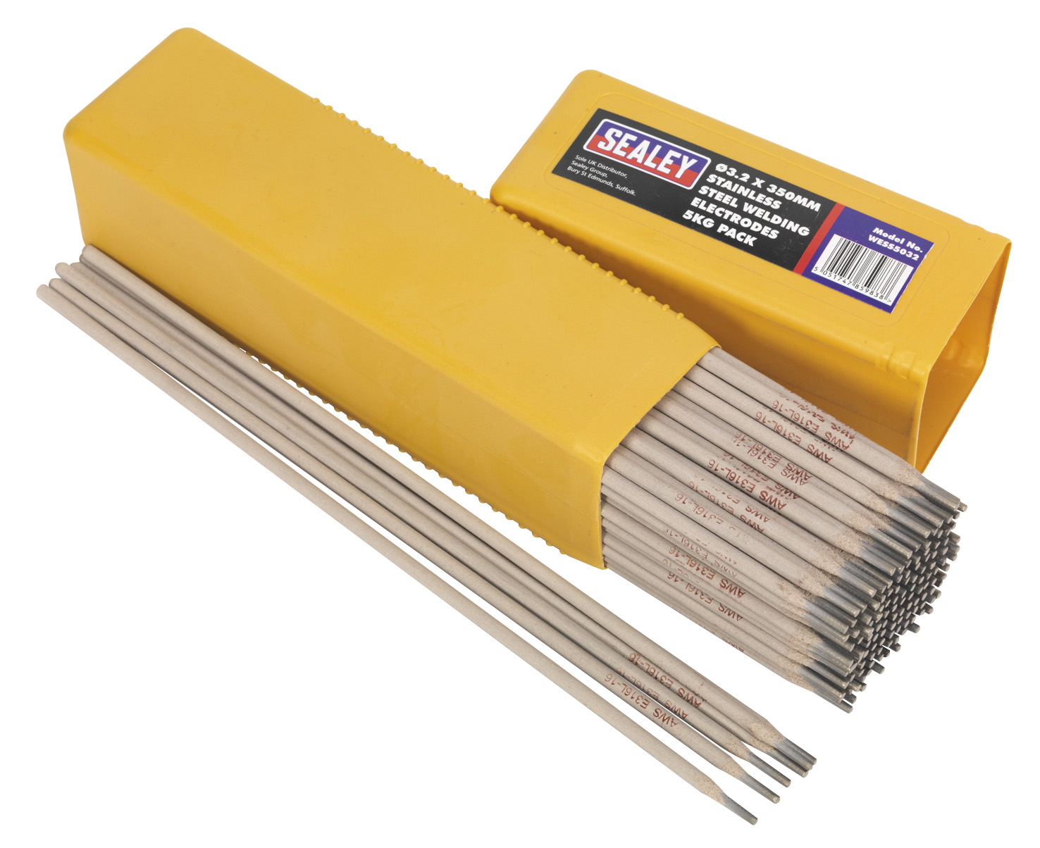 Sealey WESS5032 Welding Electrodes Stainless Steel &oslash;3.2 x 350mm 5kg Pack