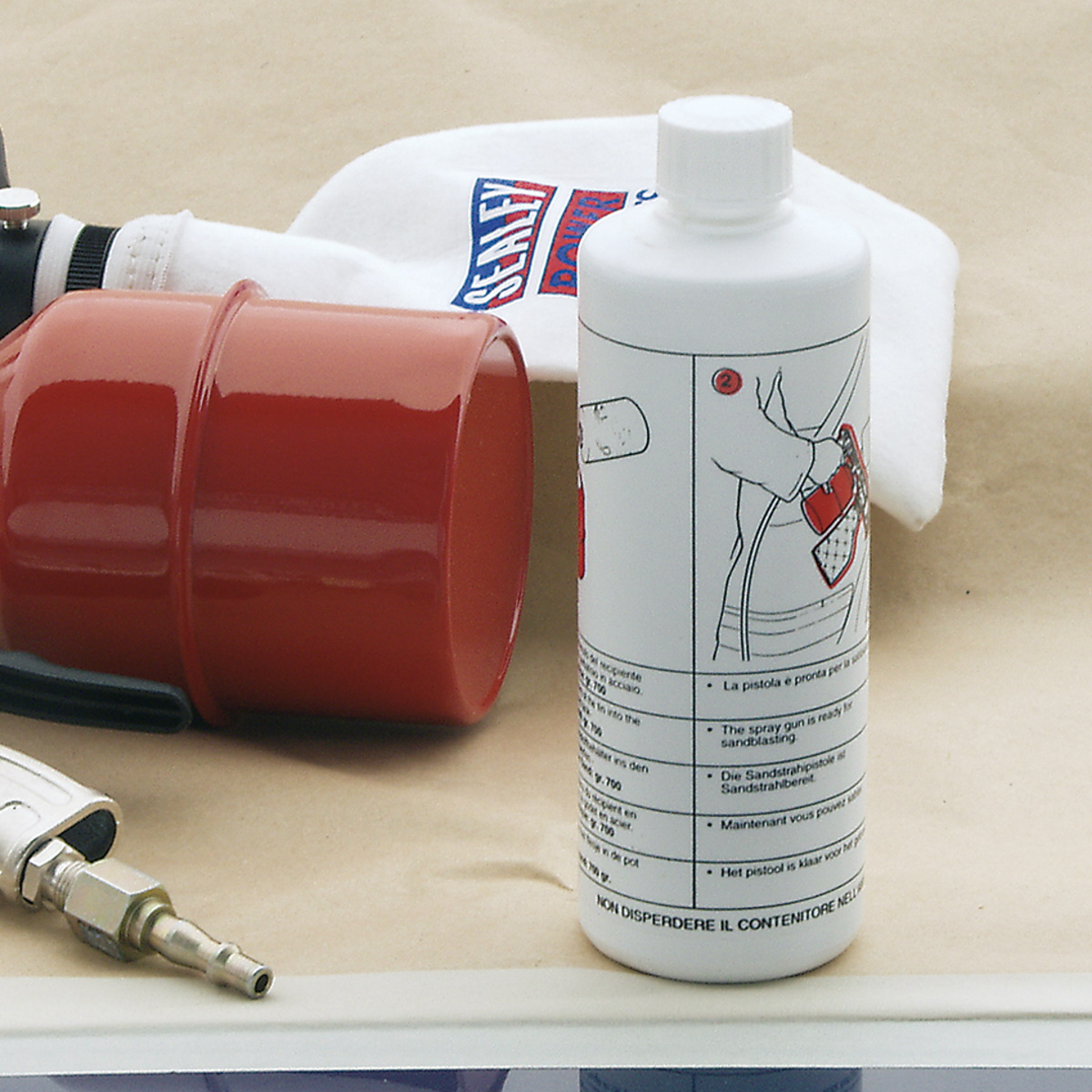 Sealey SG10E Air Recirculating Economy Sand Blasting Kit