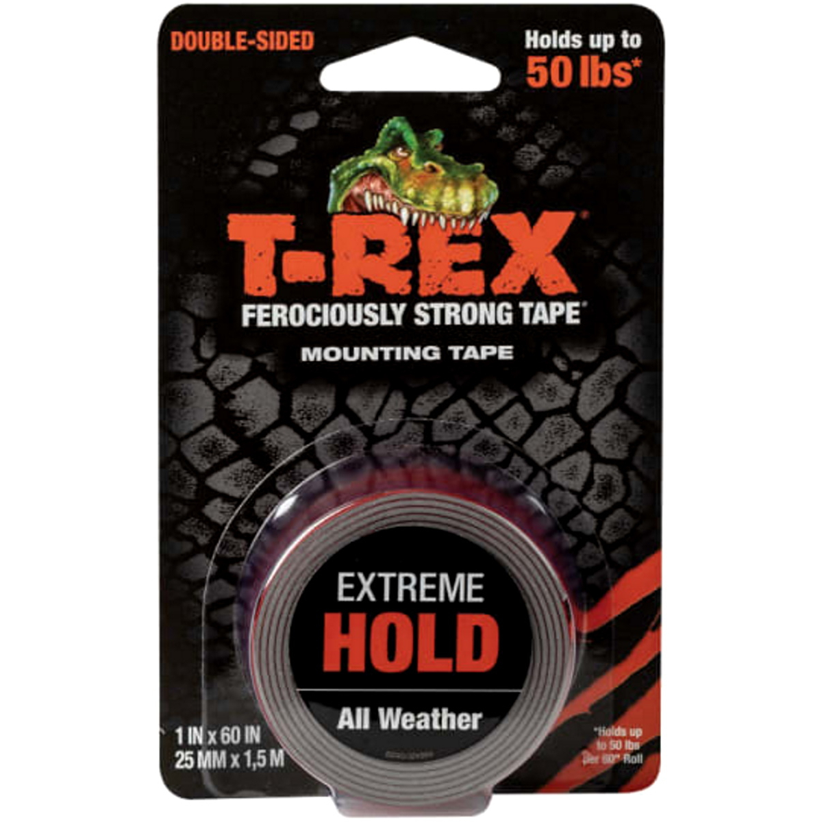 Shurtape 285665 T-REX® Double-Sided Extreme Hold Mounting Tape 25mm x 1.5m SHU285665