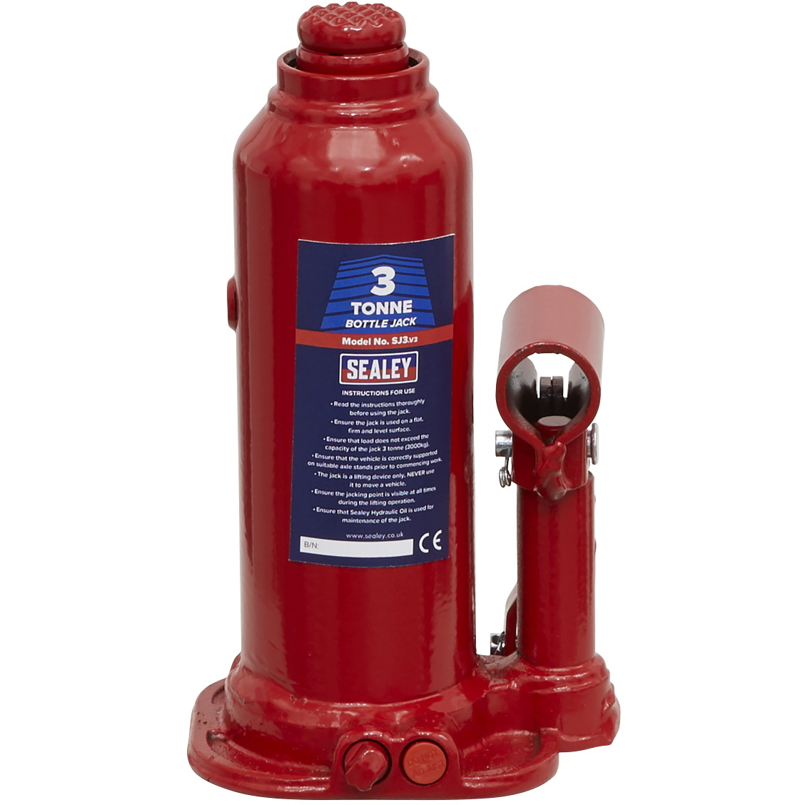 Sealey SJ3 Bottle Jack Yankee 3tonne