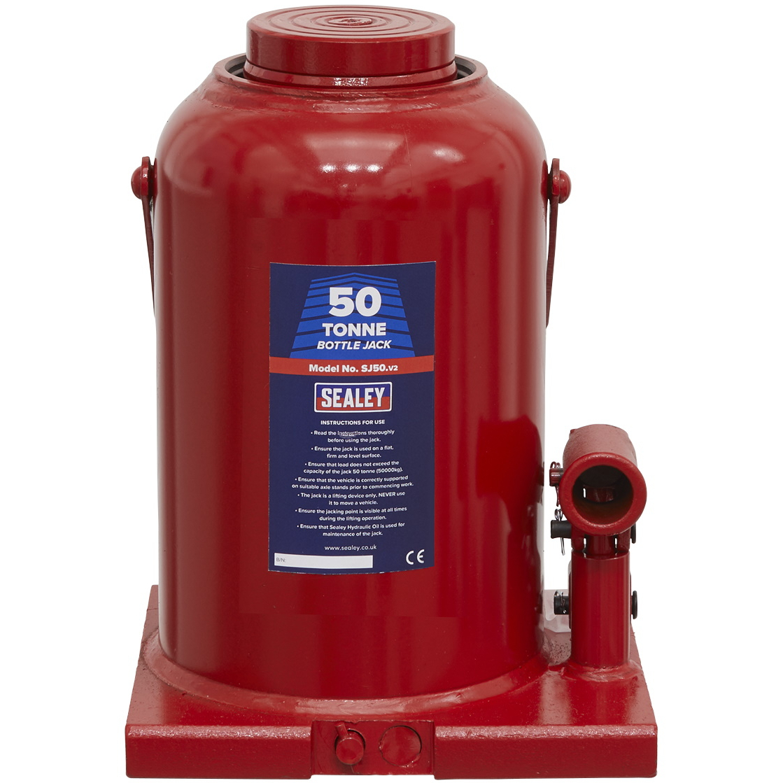 Sealey SJ50 50ton Yankee Bottle Jack