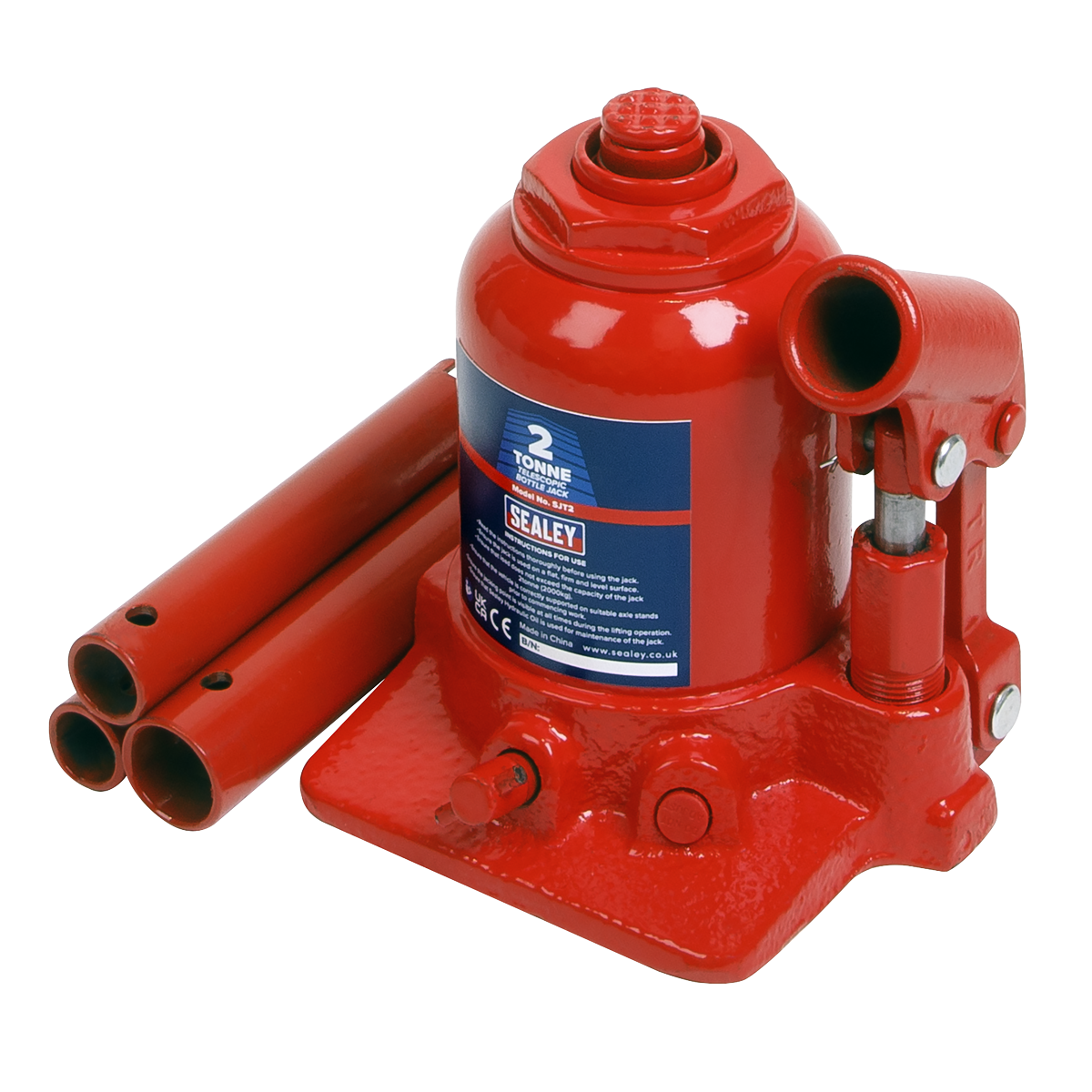 Sealey SJT2 Bottle Jack 2 Tonne Telescopic